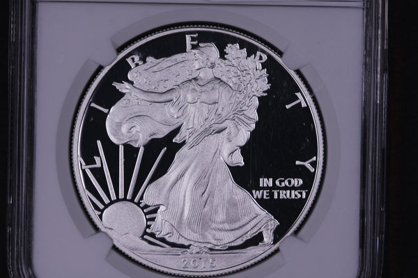 2015-W American Silver Eagle. NGC Graded PF-69 Ultra Cameo.  Store #03784