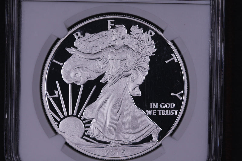 2015-W American Silver Eagle. NGC Graded PF-69 Ultra Cameo.  Store