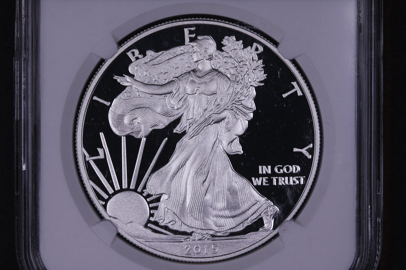 2015-W American Silver Eagle. NGC Graded PF-69 Ultra Cameo.  Store