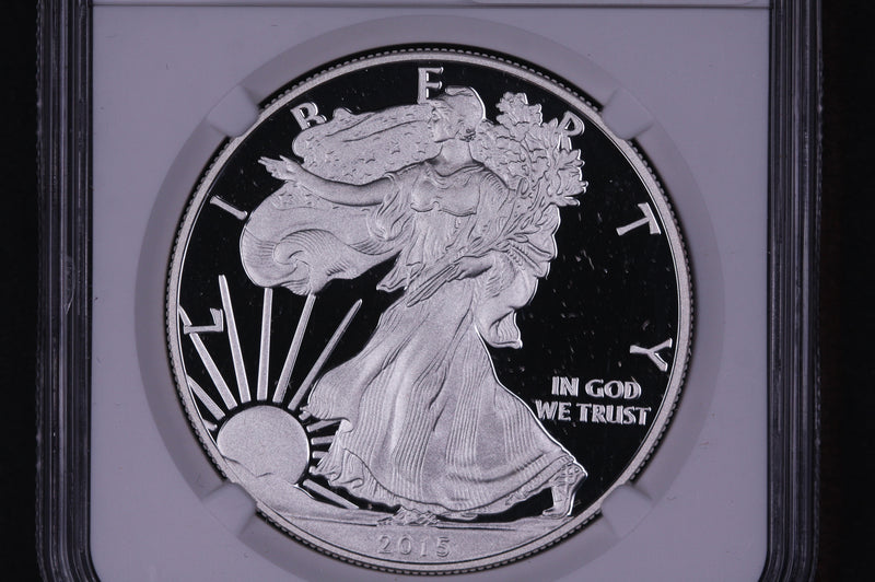 2015-W American Silver Eagle. NGC Graded PF-70 Ultra Cameo.  Store