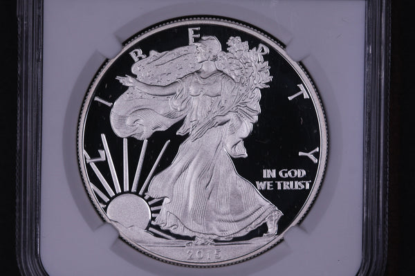 2015-W American Silver Eagle. NGC Graded PF-70 Ultra Cameo.  Store #03790