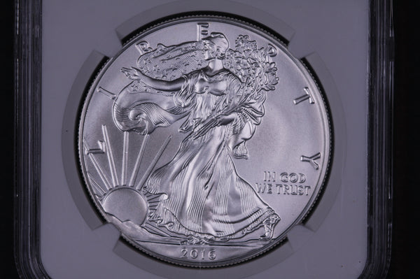 2016(W) American Silver Eagle. NGC Graded MS-70 Eagle 30th Anniversary. Store #03795