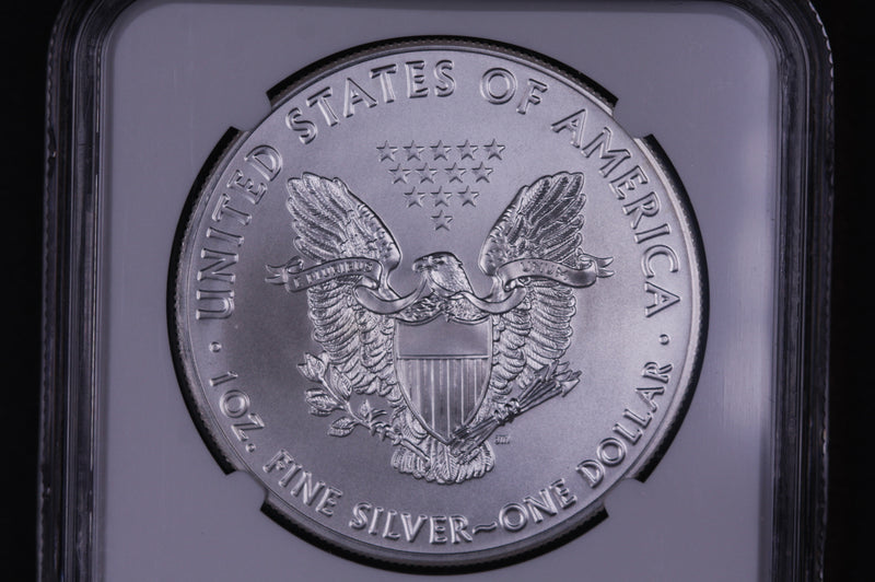 2016(W) American Silver Eagle. NGC Graded MS-70 Eagle 30th Anniversary. Store