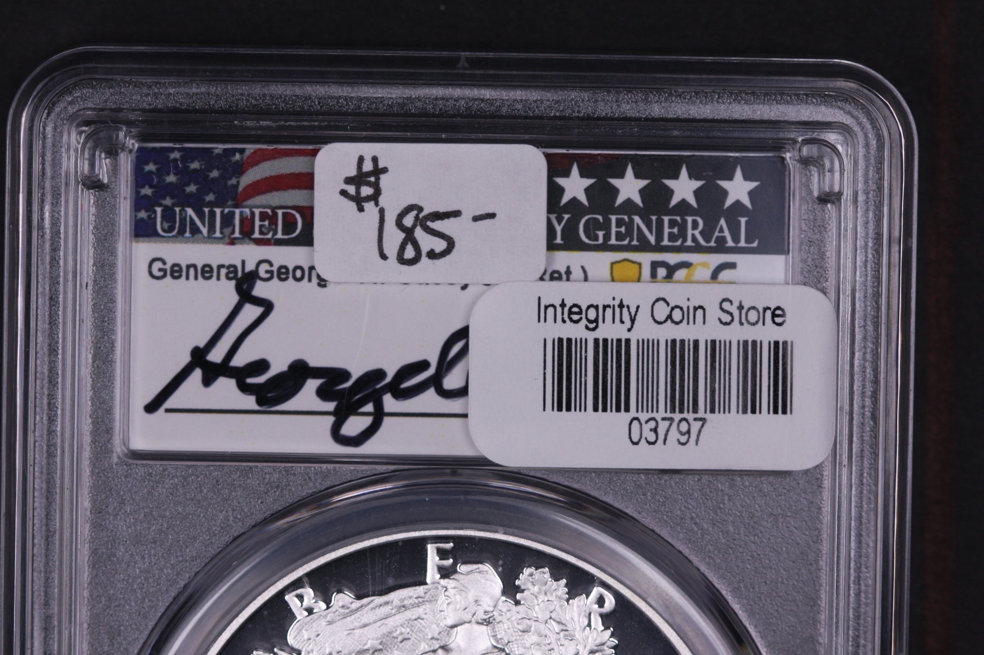 2016-W American Silver Eagle. PCGS Graded PR-70 DCAM. Lettered Edge. Store #03797