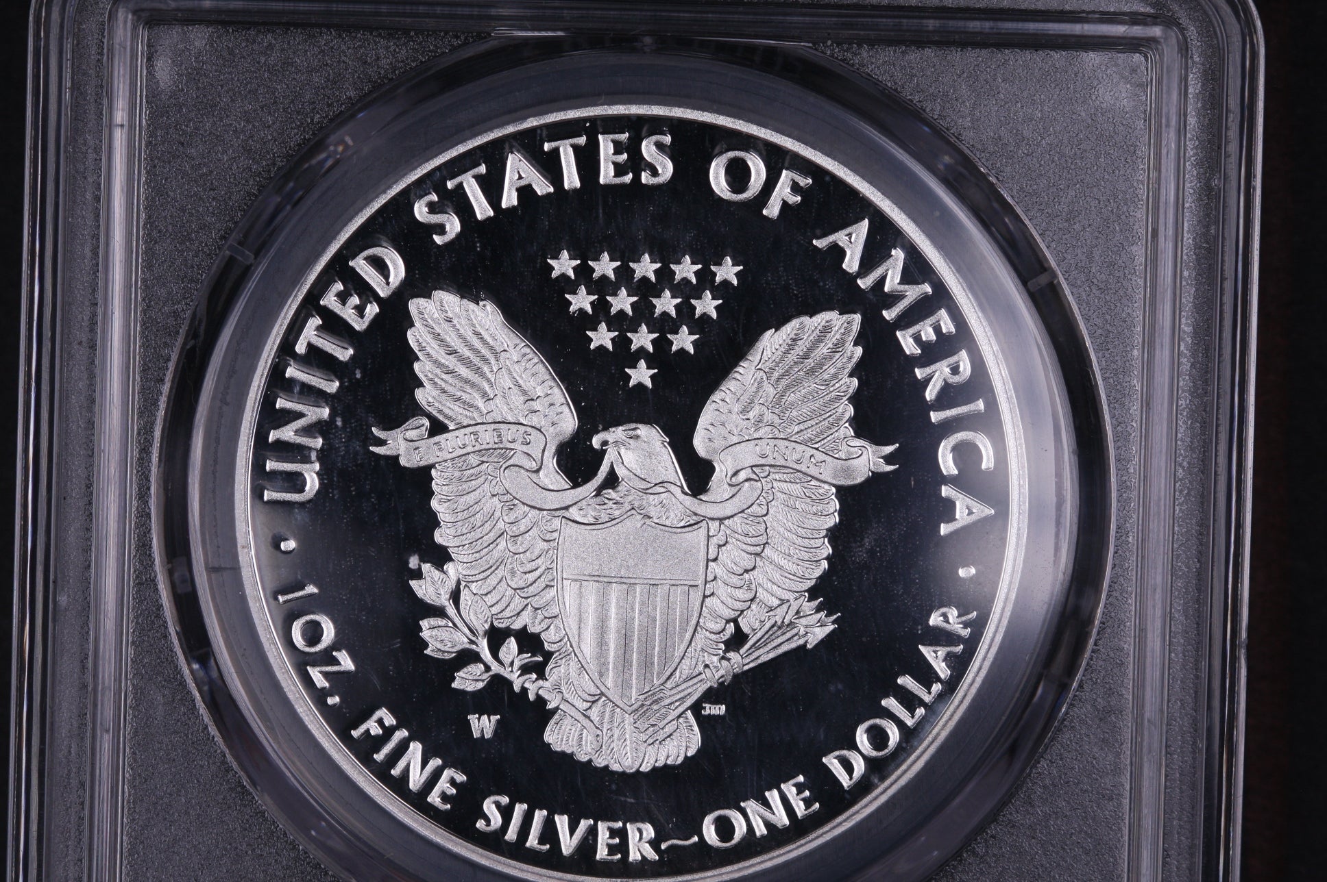 2016-W American Silver Eagle. PCGS Graded PR-70 DCAM. Lettered Edge. Store #03797