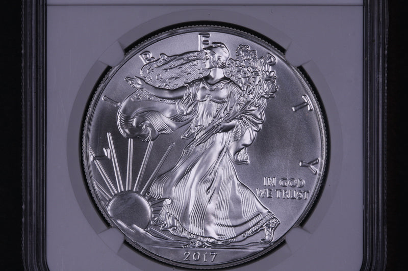 2017(S) American Silver Eagle. NGC Graded MS-69.  Store