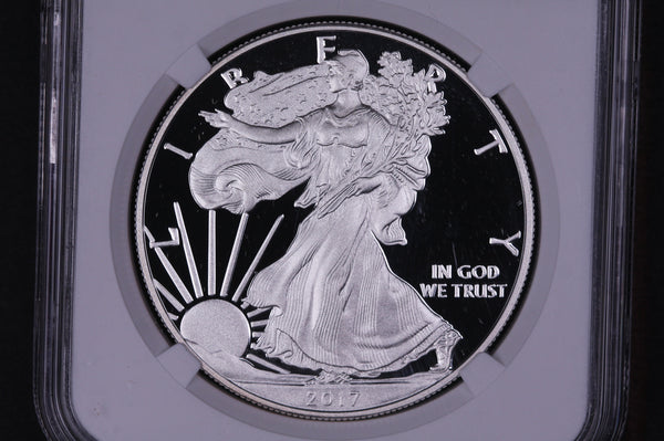 2017-W American Silver Eagle. NGC Graded PF-70 Ultra Cameo.  Store #03805