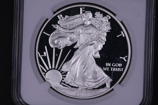 2017-W American Silver Eagle. NGC Graded PF-69 Ultra Cameo.  Store #03806