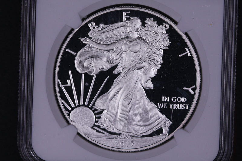 2017-W American Silver Eagle. NGC Graded PF-69 Ultra Cameo.  Store
