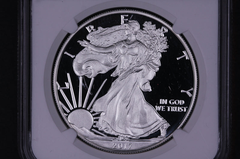 2017-S American Silver Eagle. NGC Graded PF-69 Ultra Cameo.  Store