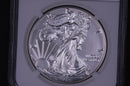 2017-W American Silver Eagle. NGC Graded MS-70 Burnished Silver.  Store