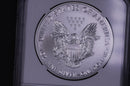 2017-W American Silver Eagle. NGC Graded MS-70 Burnished Silver.  Store