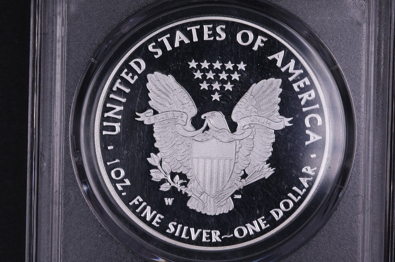 2018-W American Silver Eagle. PCGS Graded PR-70 DCAM.  Store