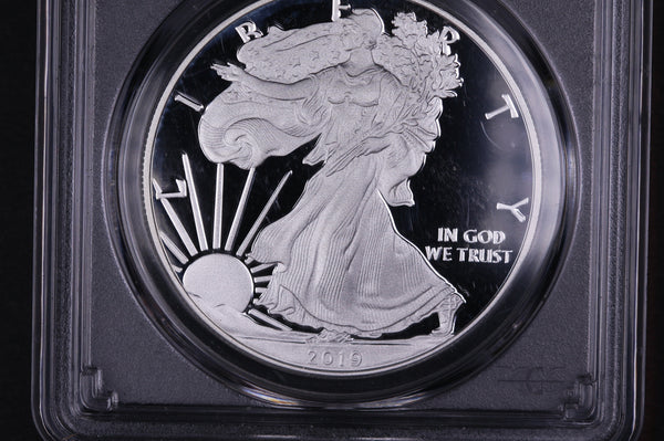 2019-W American Silver Eagle. PCGS Graded PR-70 DCAM.  Store #03826