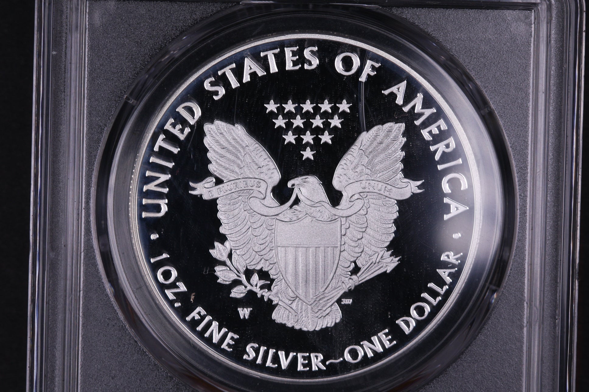 2019-W American Silver Eagle, PCGS Graded PR-70 DCAM, Store #03826