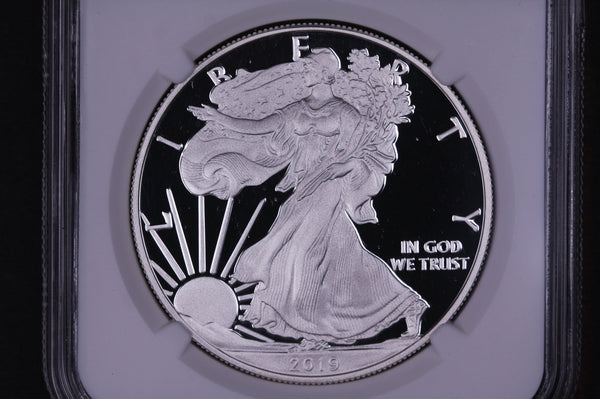 2019-W American Silver Eagle. NGC Graded PF-69 Ultra Cameo. Store #03830