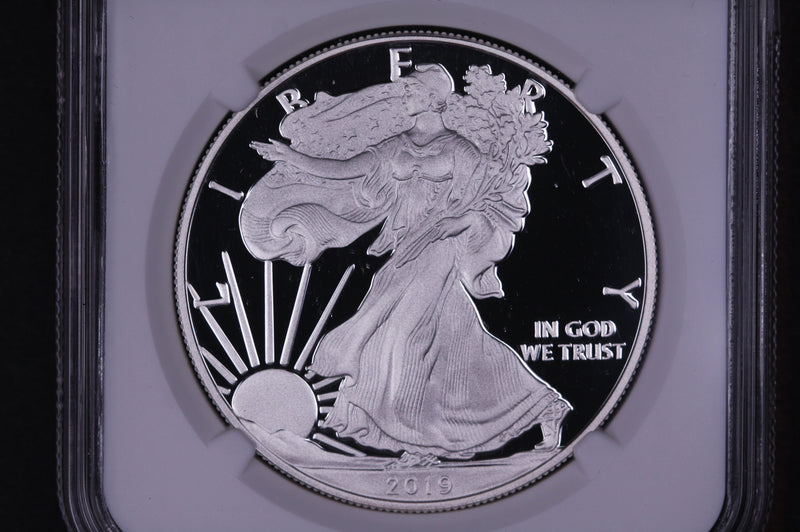 2019-W American Silver Eagle. NGC Graded PF-69 Ultra Cameo. Store