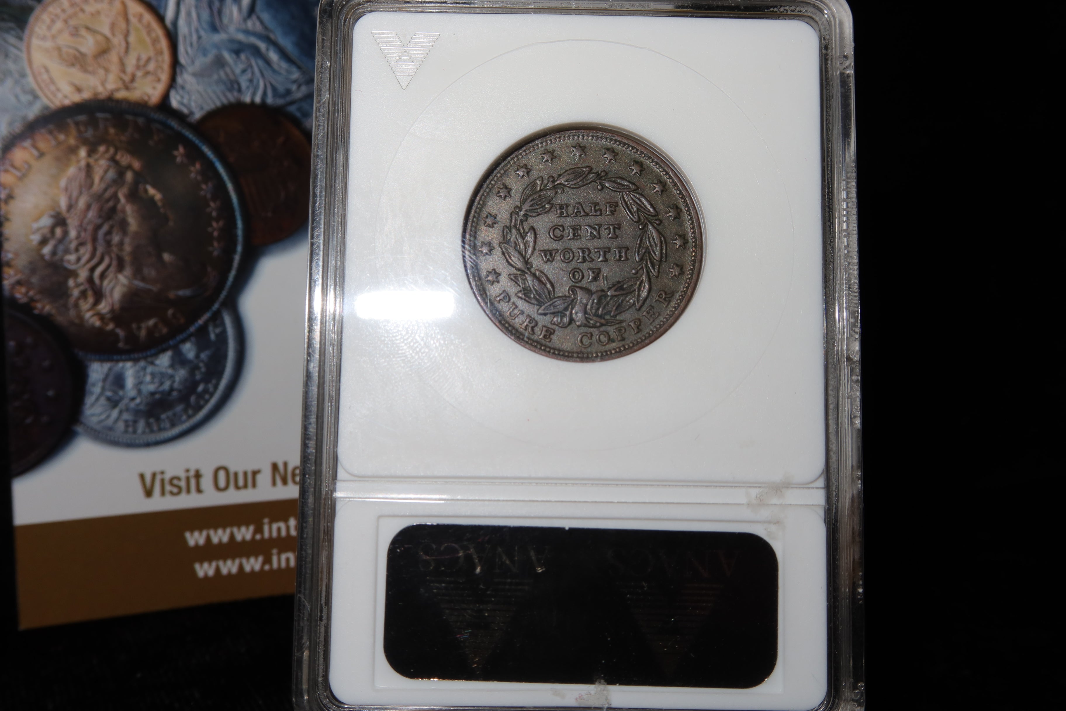 1837 Hard Times HT-73 Token. ANACS AU50. Post-Colonial. #08472