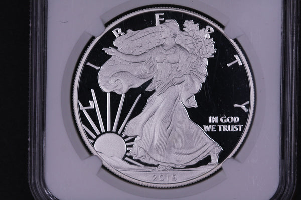 2019-W American Silver Eagle. NGC Graded PF-69 Ultra Cameo. Store #03832
