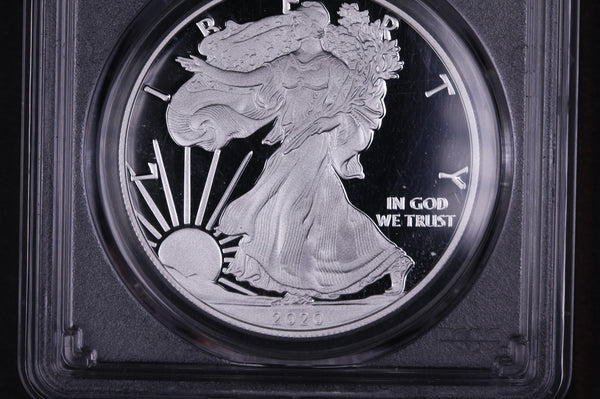 2020-W American Silver Eagle. PCGS Graded PR-70 DCAM. First Strike.  Store #03835