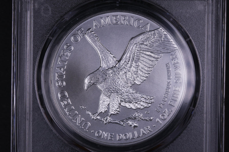 2021 American Silver Eagle. PCGS Graded MS-70 Type 2 Flying Eagle. Store