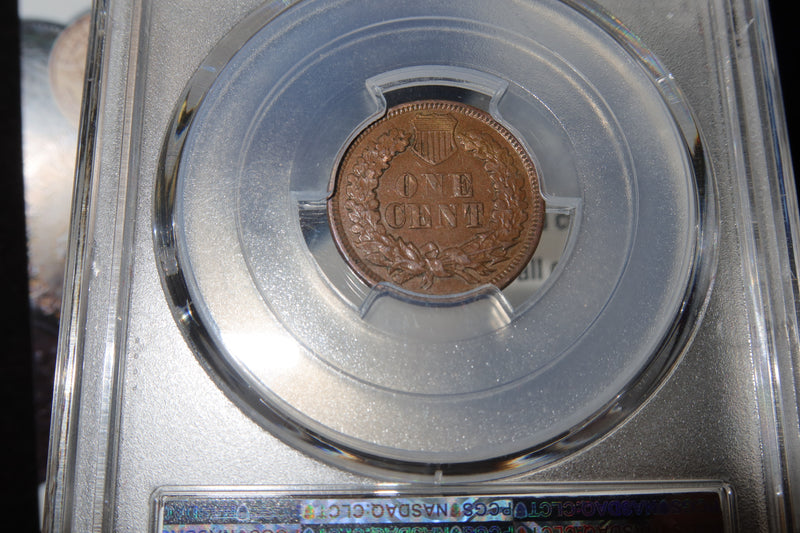 1870 Indian Head Small Cent. PCGS Graded VF20. Store