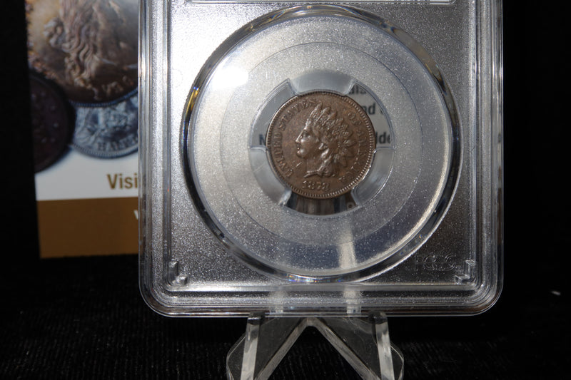 1878 Indian Head Small Cent. PCGS Graded XF40. Store