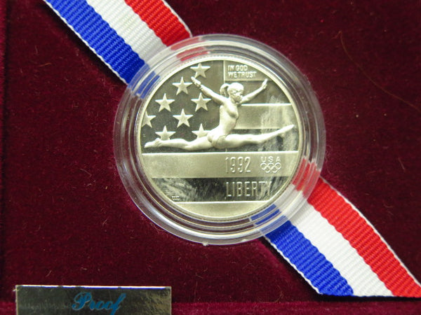 1992-S US Olympic Half Dollar Commemorative. Proof. Store #12240