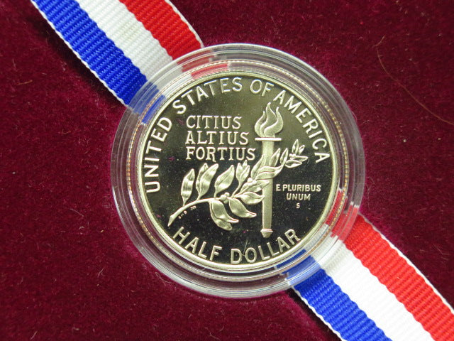1992-S US Olympic Half Dollar Commemorative. Proof. Store