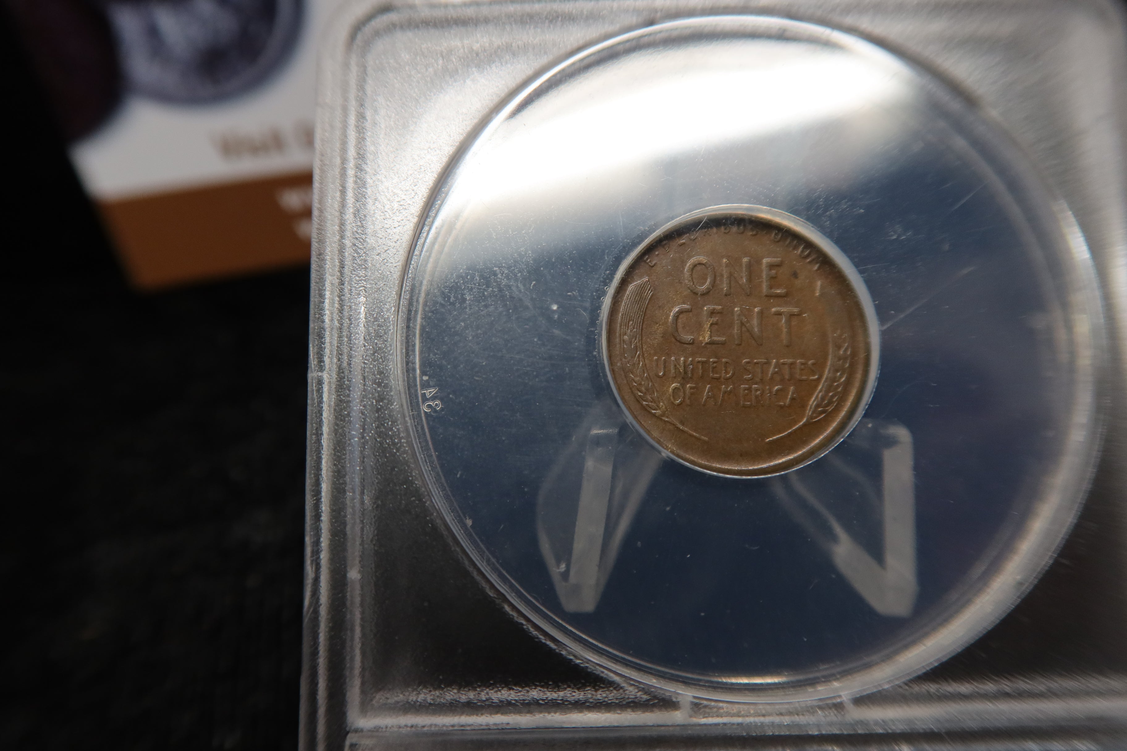 1931-S Lincoln Wheat Cent. ANACS Graded AU58. Store # 08523