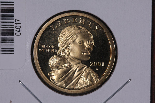 2001-S Sacagawea Dollar. Modern Dollar. Gem UN-Circulated. Store #04017