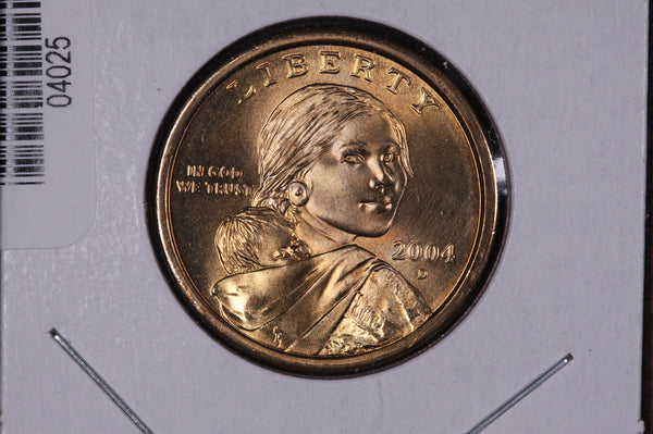 2004-D Sacagawea Dollar. Modern Dollar. Gem UN-Circulated. Store #04025