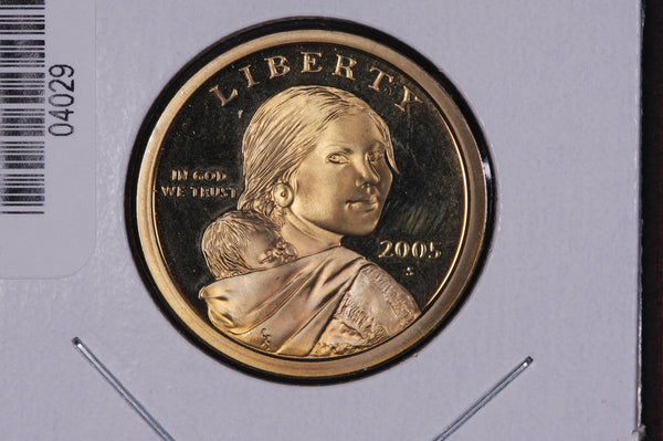 2005-S Sacagawea Dollar. Modern Dollar. Gem UN-Circulated. Store #04029
