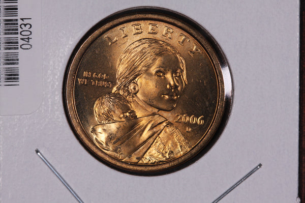 2006-D Sacagawea Dollar. Modern Dollar. Gem UN-Circulated. Store #04031