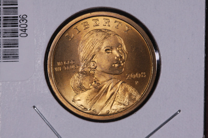 2008-P Sacagawea Dollar. Modern Dollar. Gem UN-Circulated. Store