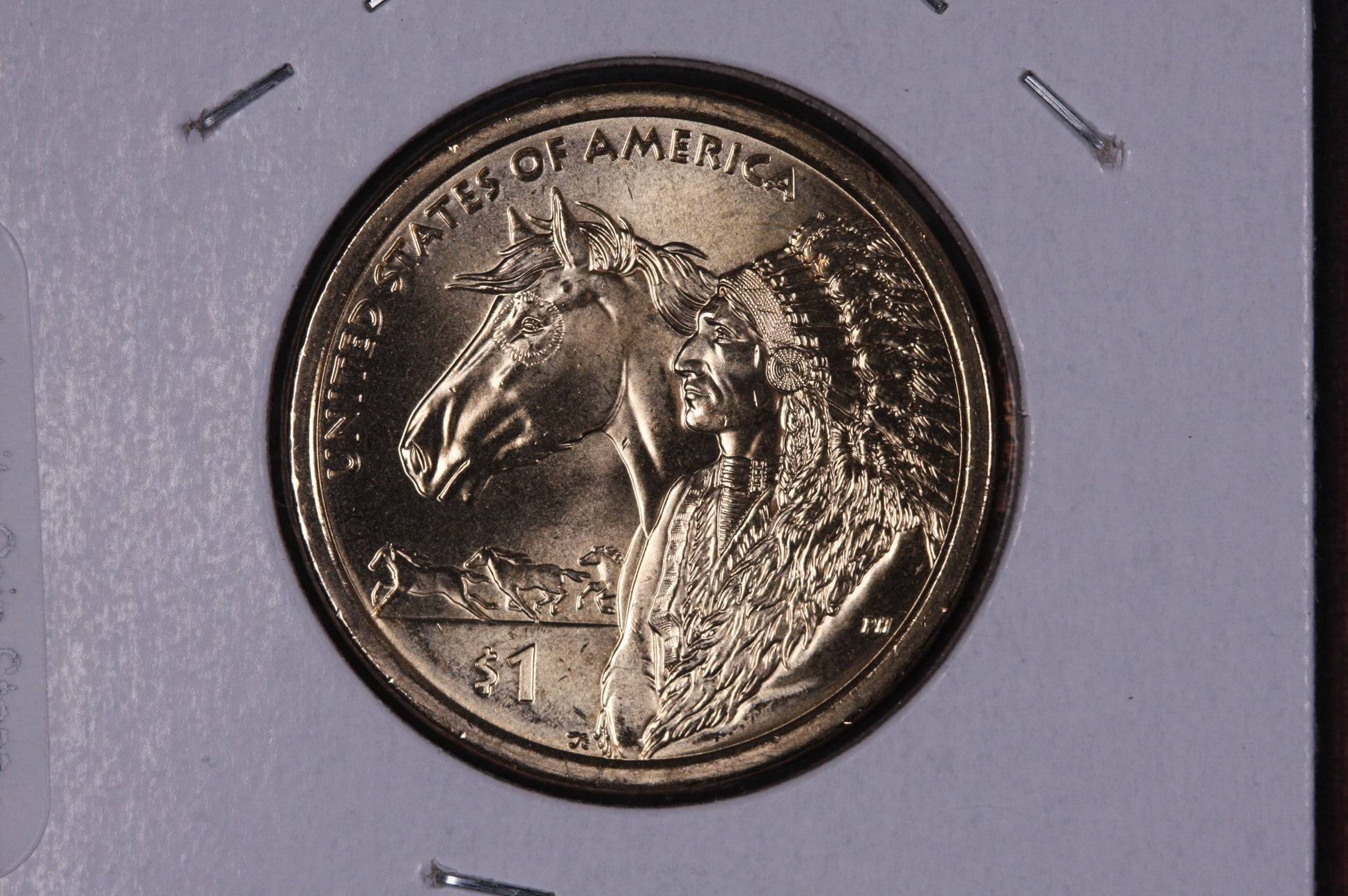 2012-D Native American Dollar. Modern Dollar. Gem UN-Circulated. Store #04049