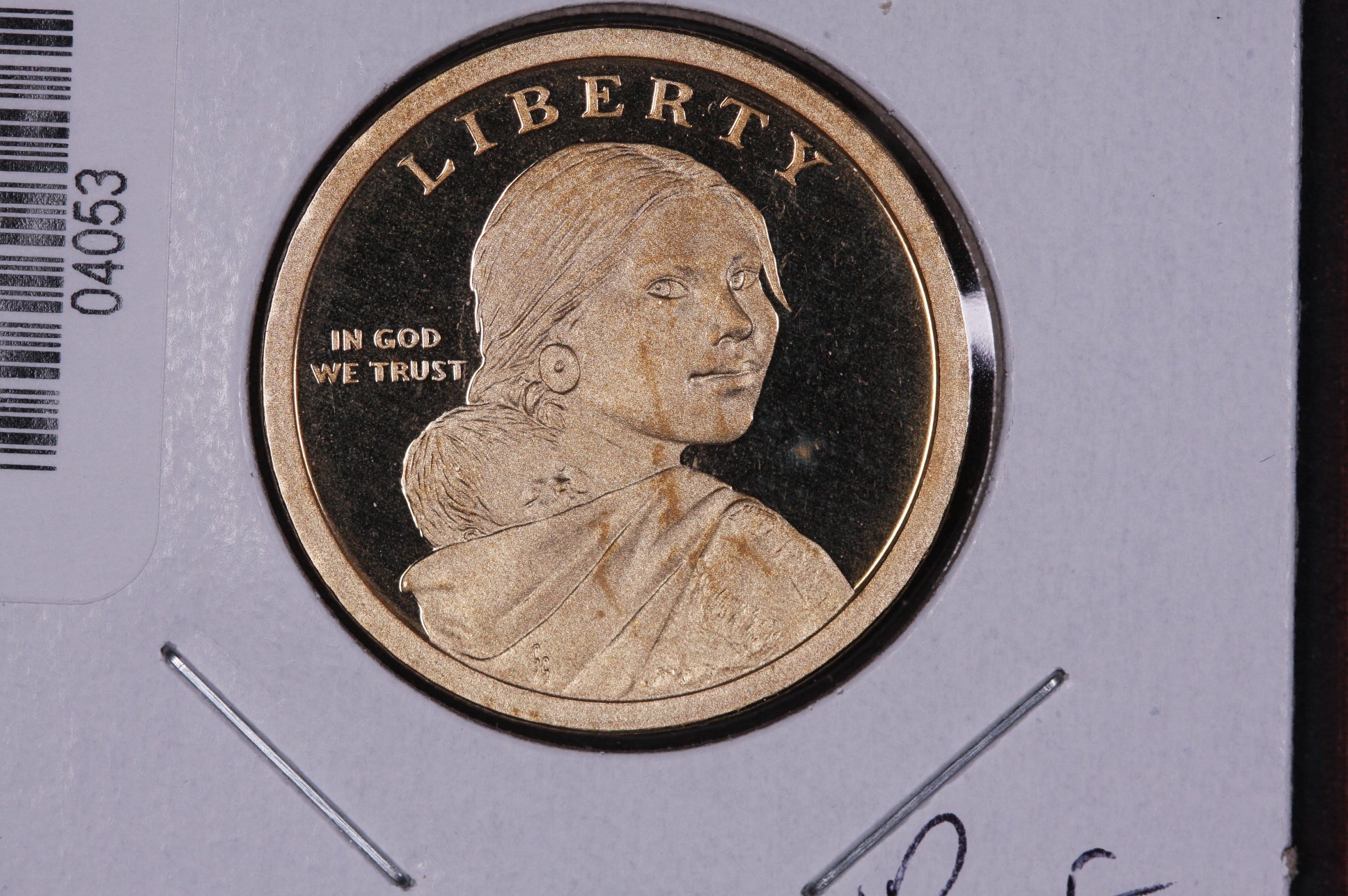 2013-S Native American Dollar. Modern Dollar. Gem UN-Circulated. Store #04053