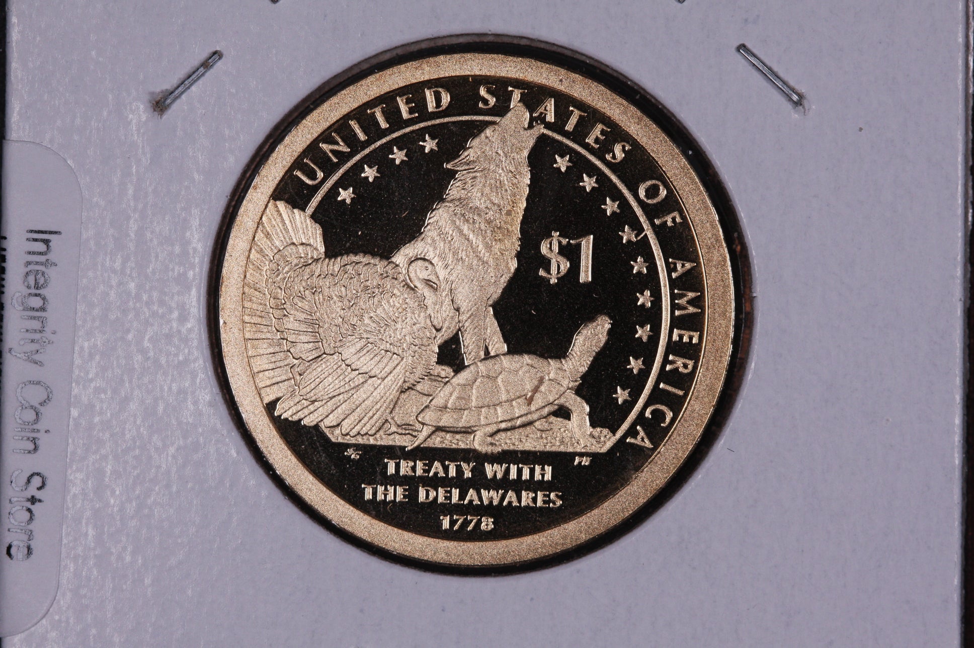 2013-S Native American Dollar. Modern Dollar. Gem UN-Circulated. Store #04053