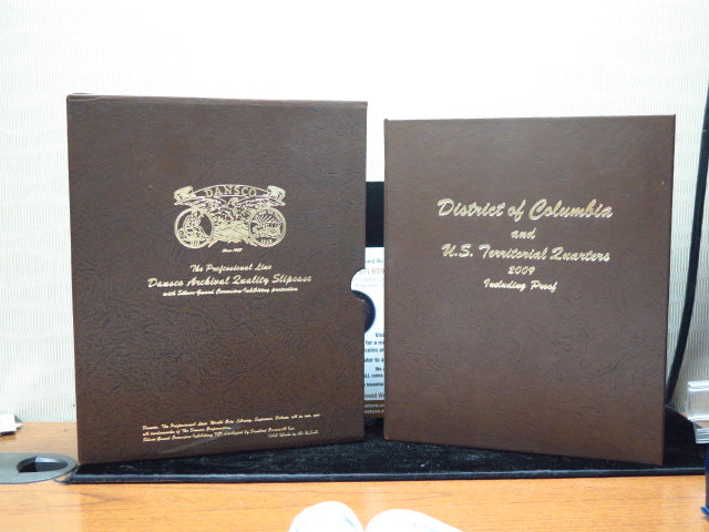 2009 DC and Territorial Quarter Dansco Set. Including Proof. Store # 12376