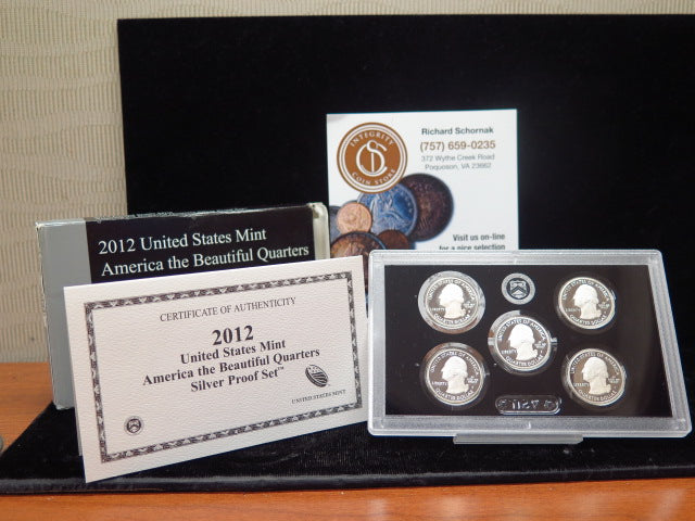 2016-P/D America the Beautiful Quarters UNC Set. Store