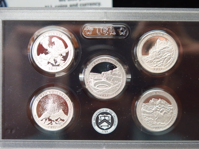 2016-P/D America the Beautiful Quarters UNC Set. Store