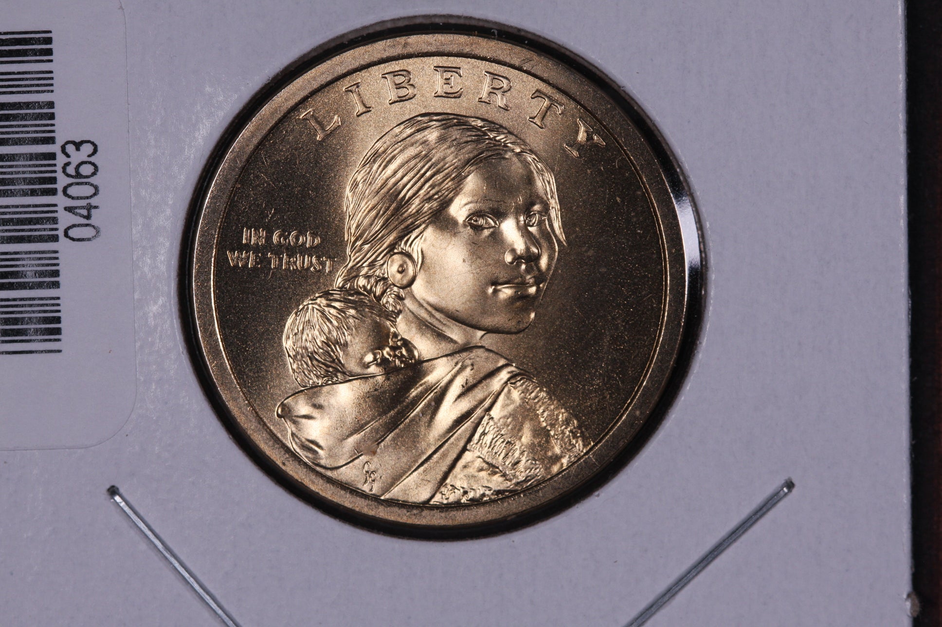 2017-P Native American Dollar. Modern Dollar. Gem UN-Circulated. Store #04063
