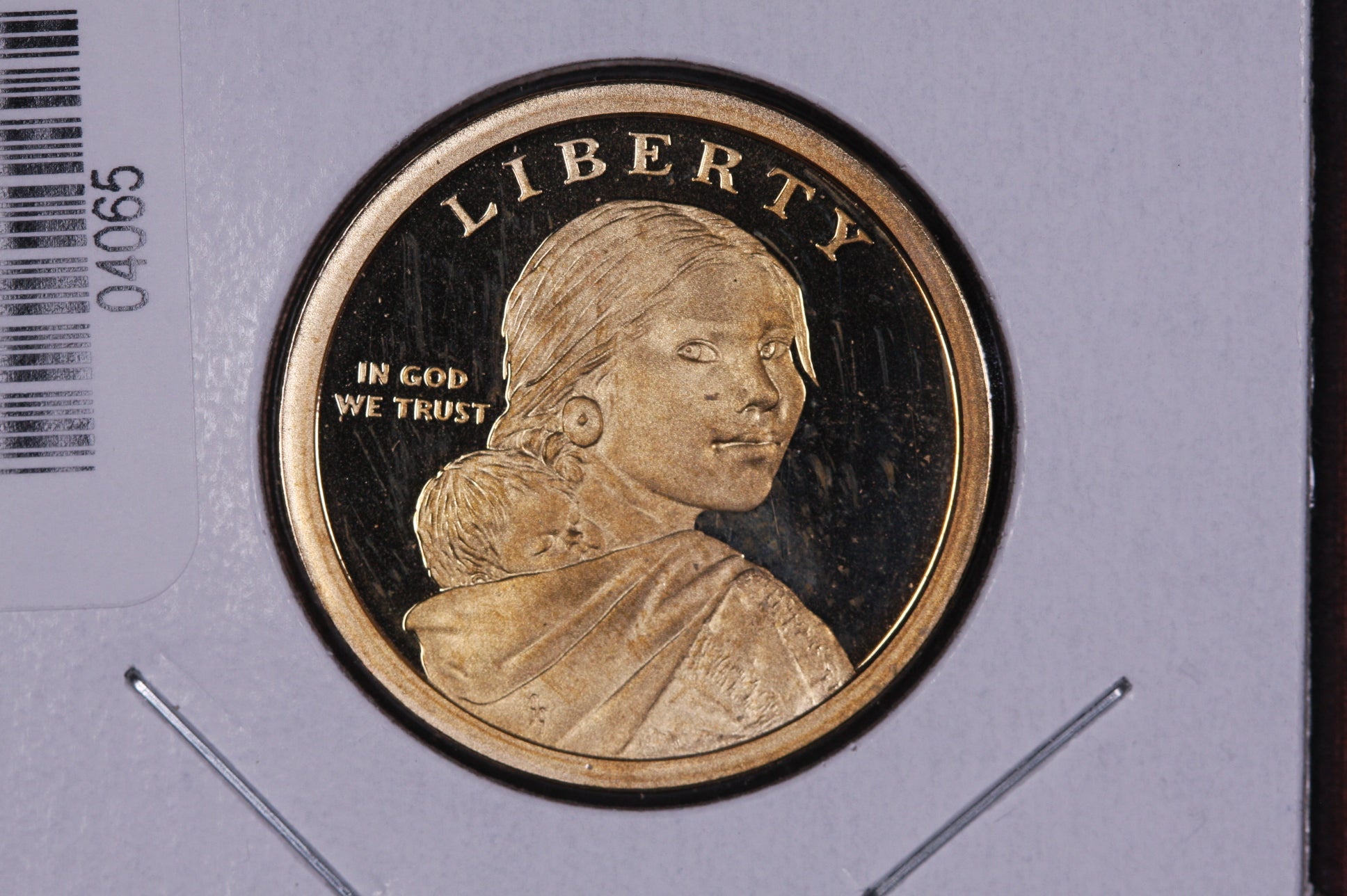2017-S Native American Dollar. Modern Dollar. Gem UN-Circulated. Store #04065