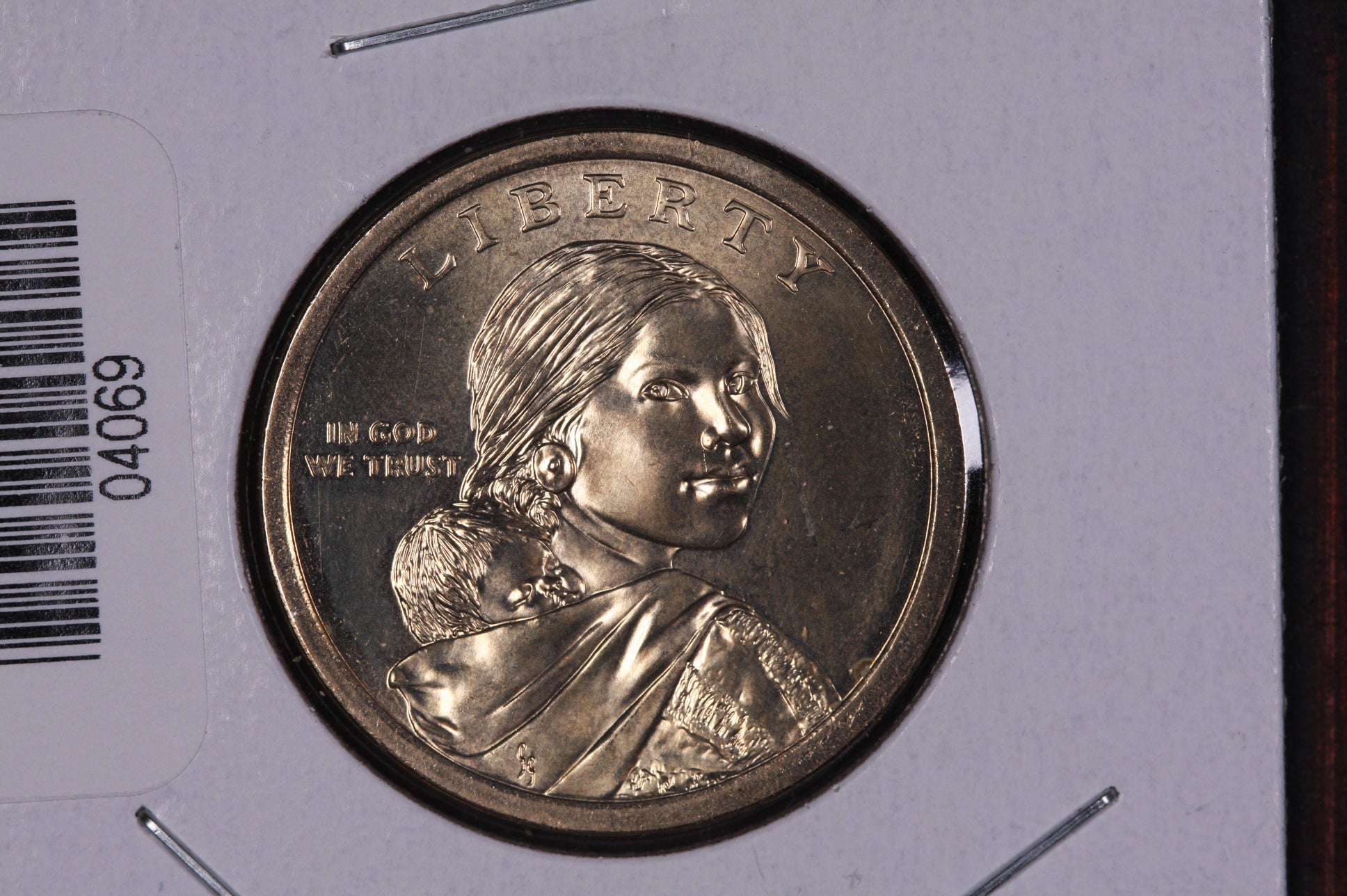 2019-P Native American Dollar. Modern Dollar. Gem UN-Circulated. Store #04069