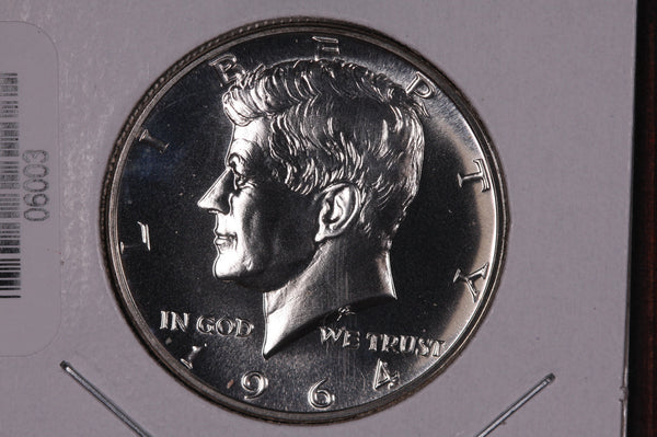 1964 Kennedy Half Dollar. Modern Half. Gem UN-Circulated. Store #06003