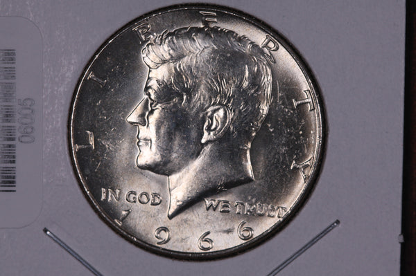 1966 Kennedy Half Dollar. Modern Half. Gem UN-Circulated. Store #06005