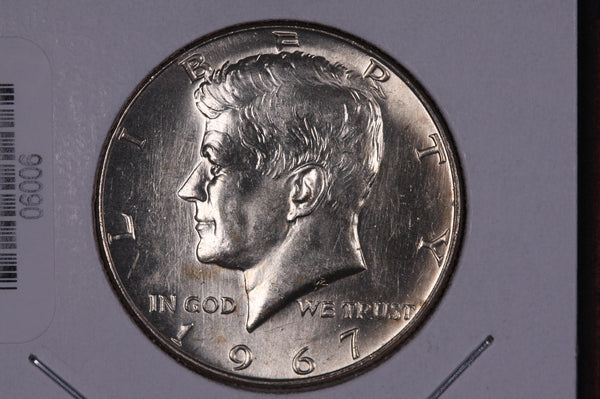 1967 Kennedy Half Dollar. Modern Half. Gem UN-Circulated. Store #06006