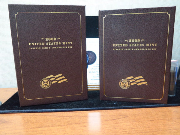 2009 US Mint Lincoln Coin and Chronicles Set. Store # 12360