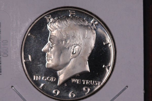 1969-S Kennedy Half Dollar. Modern Half. Gem UN-Circulated. Store #06010