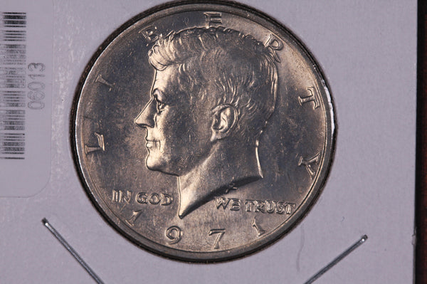 1971 Kennedy Half Dollar. Modern Half. Gem UN-Circulated. Store #06013